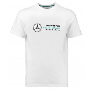 Formule 1 - Tričko Mercedes AMG Petronas F1 - bílé