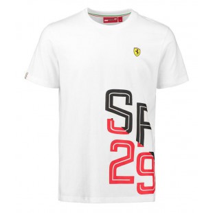 Formule 1 - Tričko Scuderia Ferrari 29 - bílé