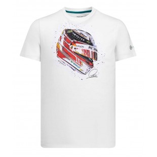 Formule 1 - Tričko Lewis Hamilton "Helmet" - bílé