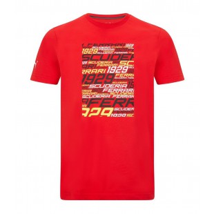 Formule 1 - Tričko Ferrari GRAPHIC červené