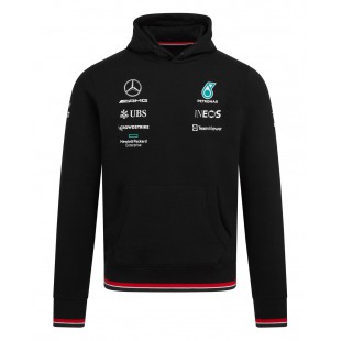 Formule 1 - Týmová mikina Mercedes AMG Petronas s kapucí