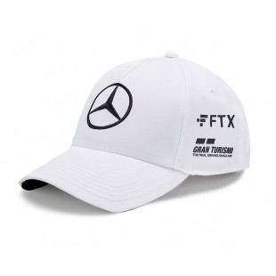 Formule 1 - Kšiltovka Lewis Hamilton "Replica" - bílá