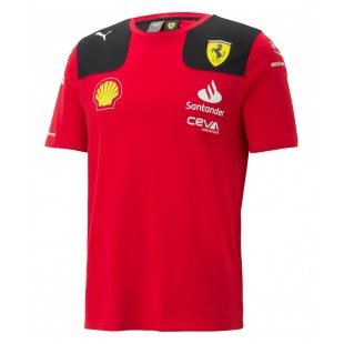 Formule 1 - Týmové tričko Ferrari - červené