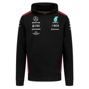 Formule 1 - Týmová mikina Mercedes AMG F1 s kapucí