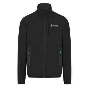Formule 1 - Bunda Mercedes AMG F1 softshell - černá