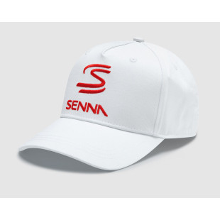 Formule 1 - Kšiltovka Ayrton Senna - bílá