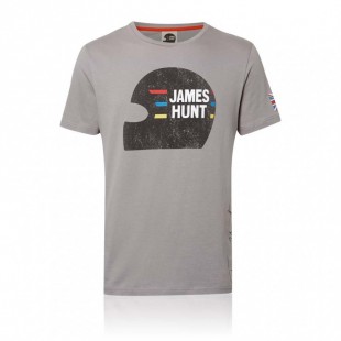 Formule 1 - Tričko James Hunt - šedé