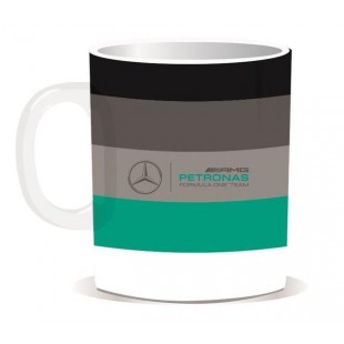 Formule 1 - Hrnek Mercedes AMG PETRONAS - pruhovaný