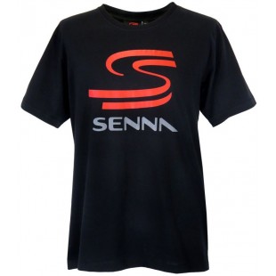 Formule 1 - Tričko Ayrton Senna - černé