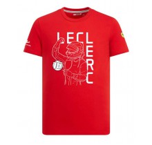Tričko Ferrari Charles Leclerc