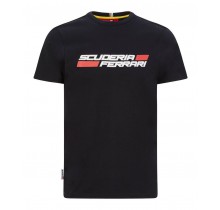 Tričko Scuderia Ferrari - černé