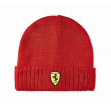 Zimní čepice Ferrari - červená