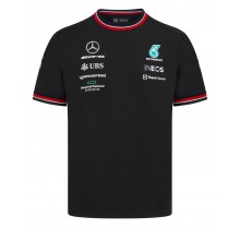 Týmové tričko Mercedes AMG Petronas F1 - černé
