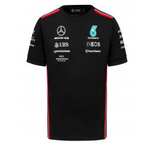 Týmové tričko Mercedes AMG Petronas - černé
