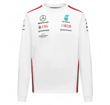 Týmové triko Mercedes AMG Petronas - bílé