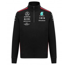 Týmový svetr Mercedes AMG F1 - černý