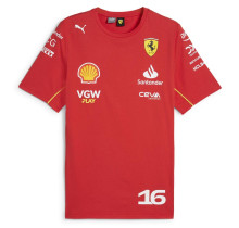 Týmové tričko Ferrari - Charles Leclerc