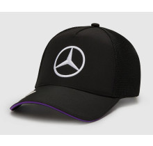 Kšiltovka Lewis HAMILTON trucker - černá