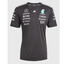 Týmové tričko Mercedes AMG Petronas - černé