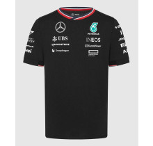 Týmové tričko Mercedes AMG Petronas F1 - černé