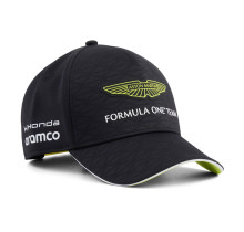 Týmová kšiltovka Aston Martin F1 - černá