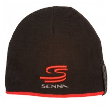 Zimní čepice Ayrton Senna - černá