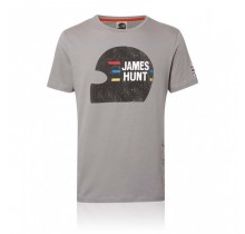 Tričko James Hunt - šedé